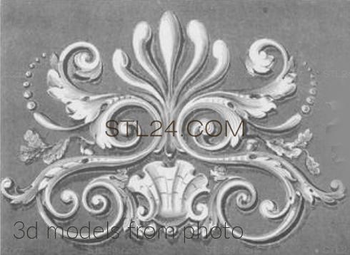 Фризы (FRIESE_0778 -  | 3D model 3DSMAX / OBJ / STL) 3D модель для ЧПУ станка